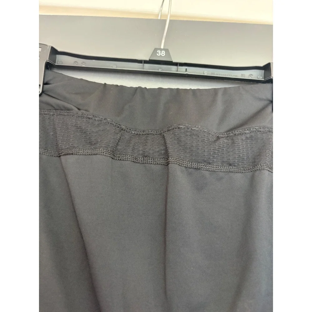 Augusta Sportswear Womens Black Active Skort Mesh Panel Athletic Skirt‎ Small